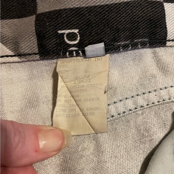 Rare Vintage 90s Moschino Denim Jeans - Picture 9 of 10